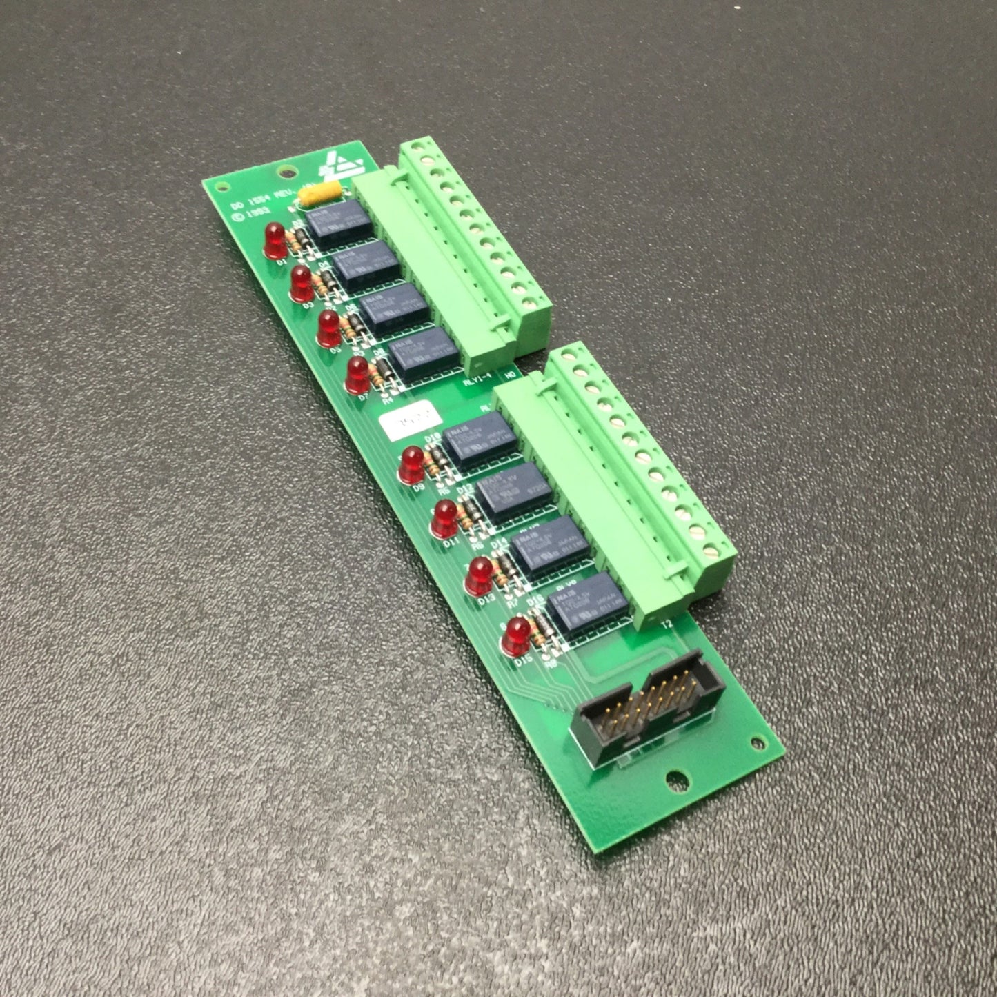 Used Air Products DD 1554 Rev A Signal Interface Relay Board 1993