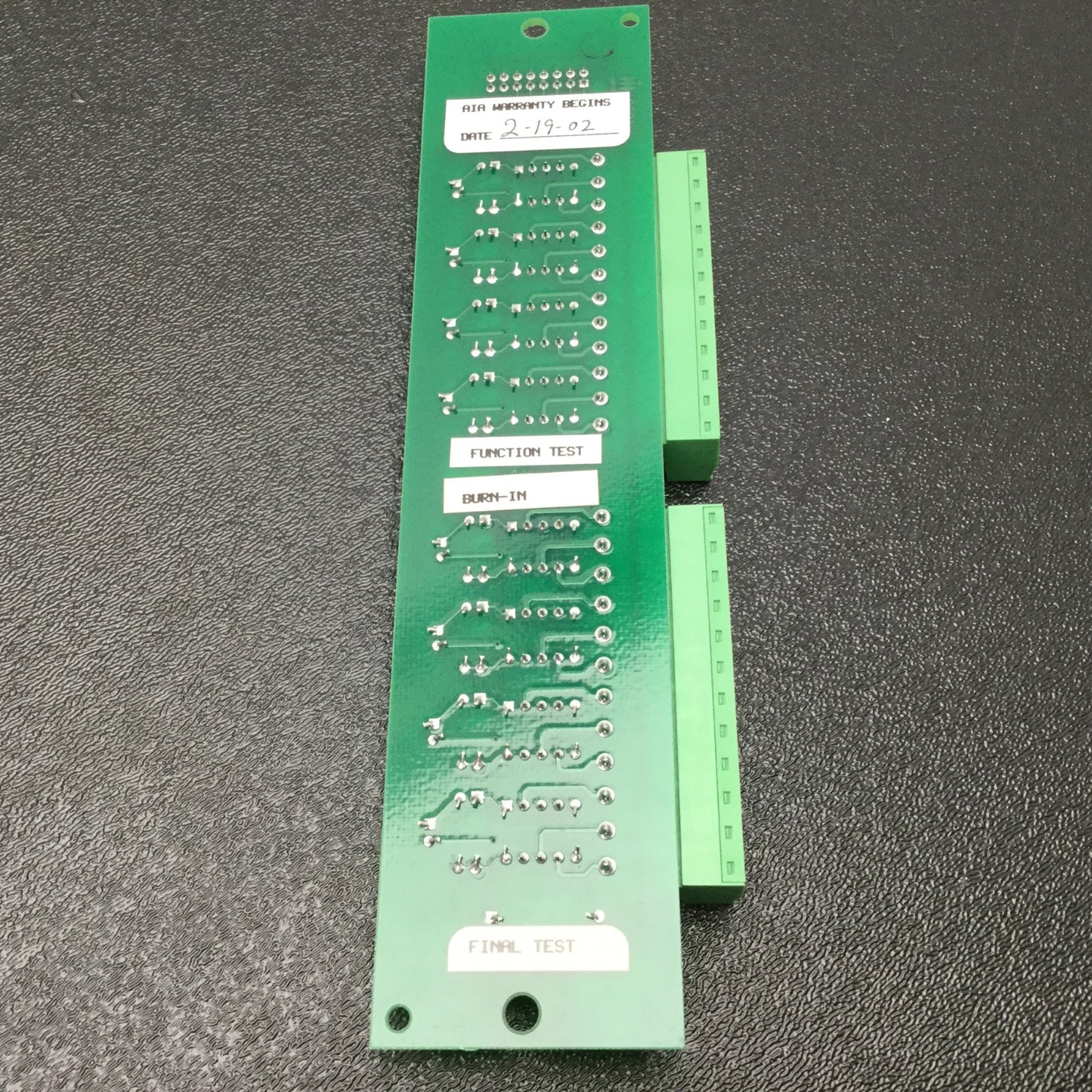 Used Air Products DD 1554 Rev A Signal Interface Relay Board 1993