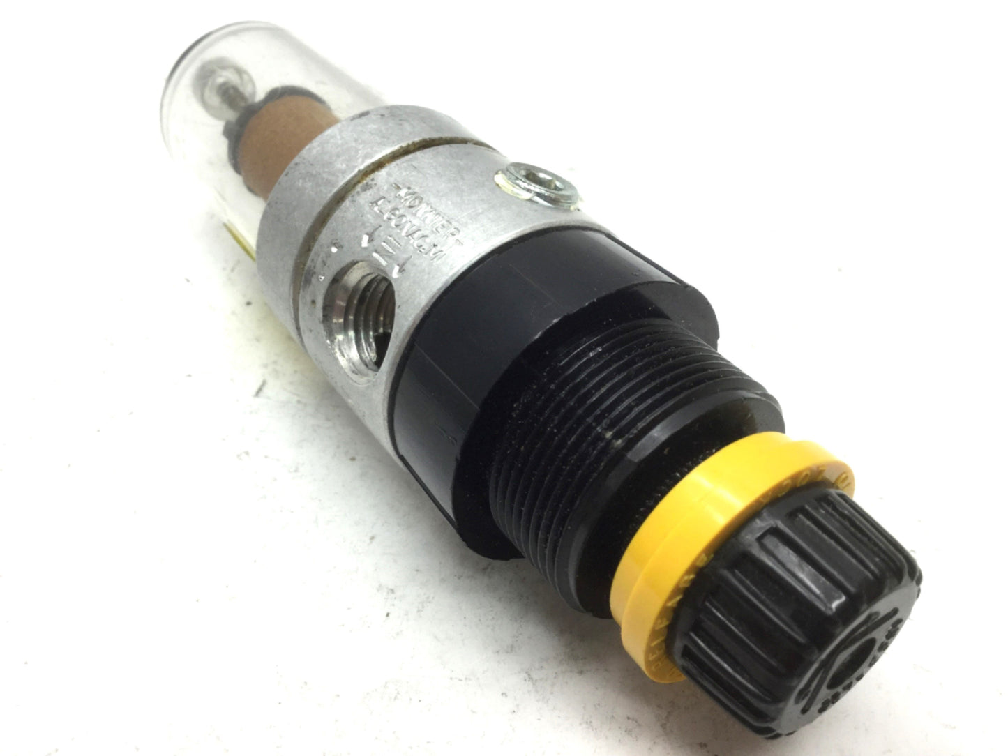 Used Monnier B01-3000-2 Pneumatic Filter Regulator 1/8" NPT 20 Micron 10-130 PSI