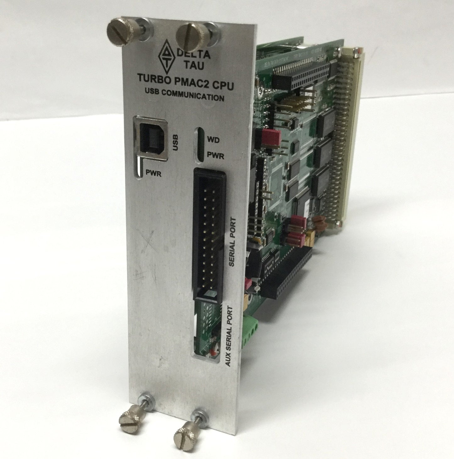 Used Delta Tau 603382-103 Turbo PMAC2 CPU UMAC 3U Board Card, USB Communication
