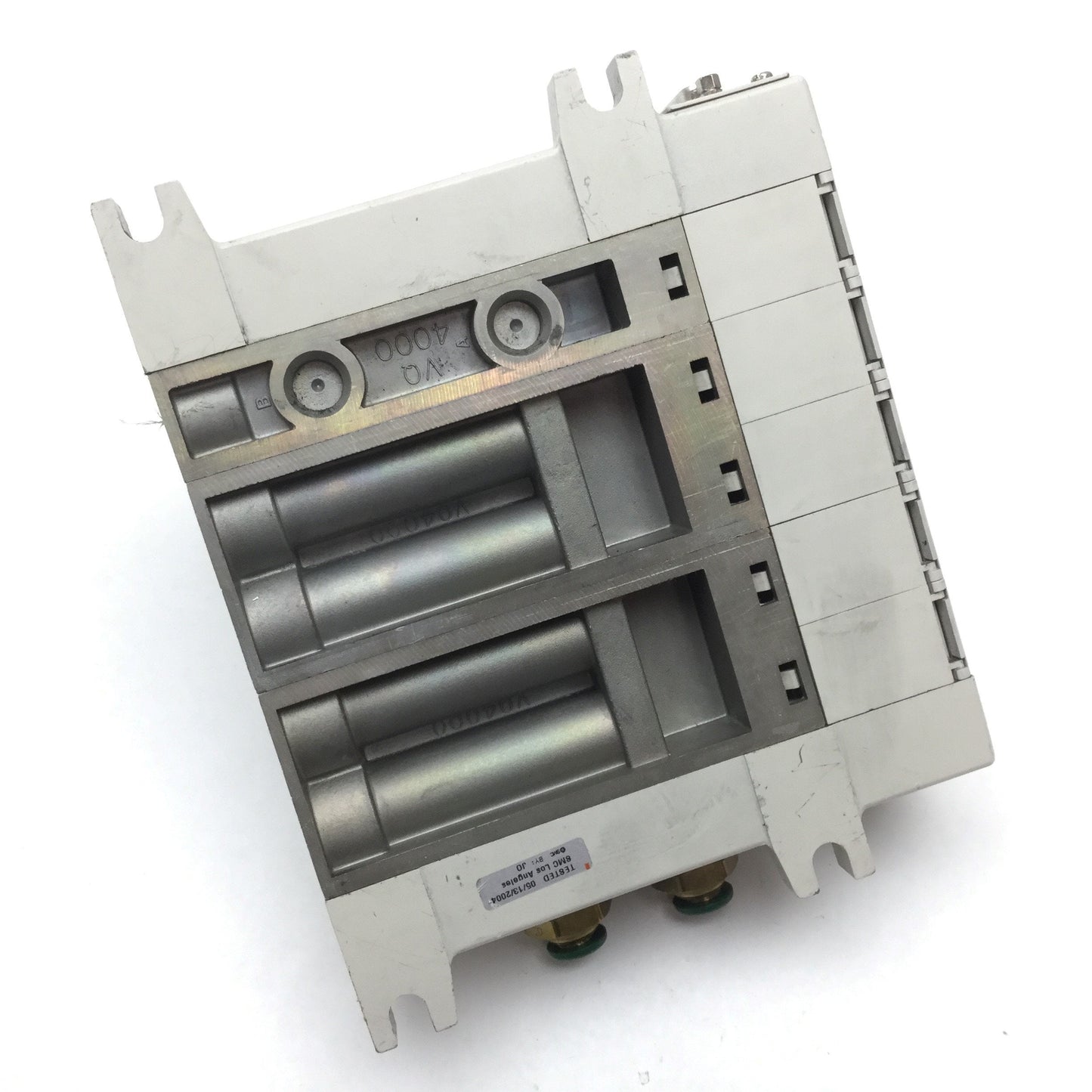 Used Bank of 2 SMC VQ4200-5 Solenoid Valve, 2-Position 5-Port, 24VDC, 0.15-1.0MPa
