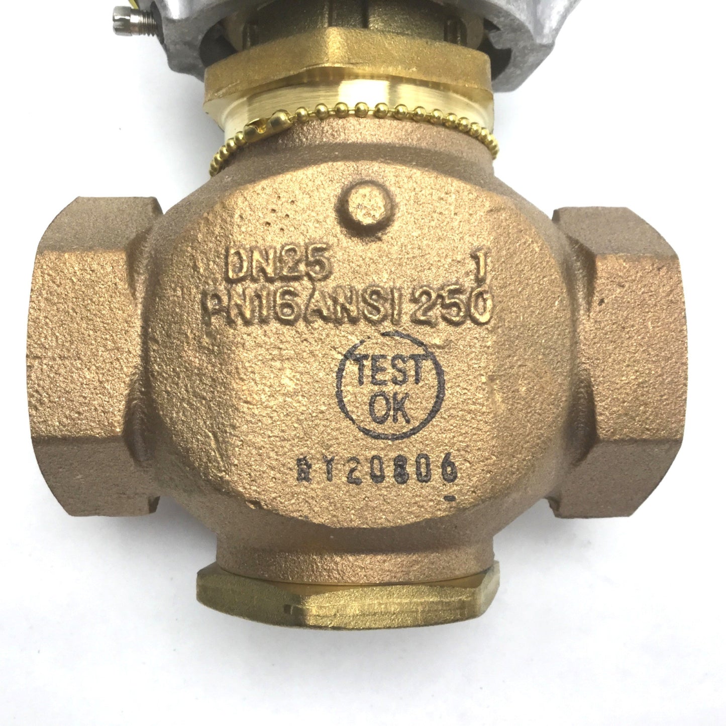 New – Open box Johnson Controls V-3000-8011 Pneumatic Valve Actuator w/Bronze PN16 ANSI 250