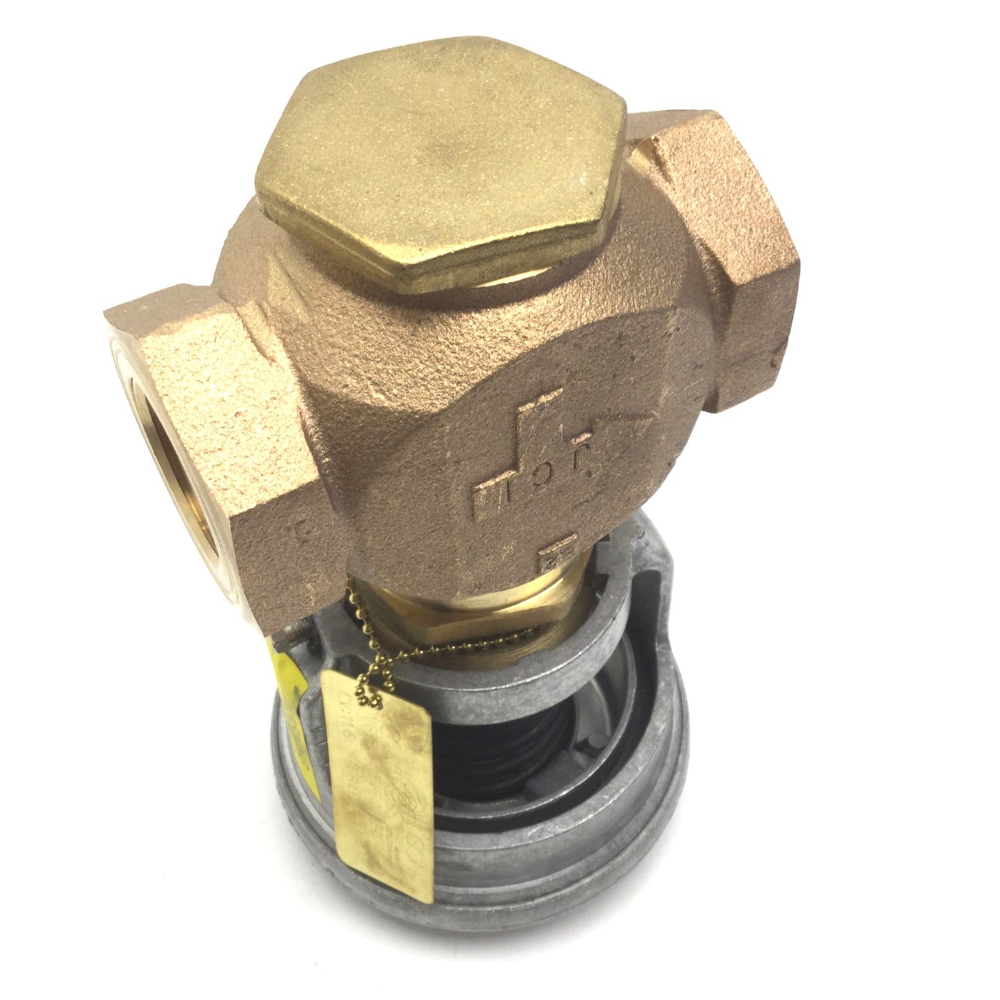 New – Open box Johnson Controls V-3000-8011 Pneumatic Valve Actuator w/Bronze PN16 ANSI 250