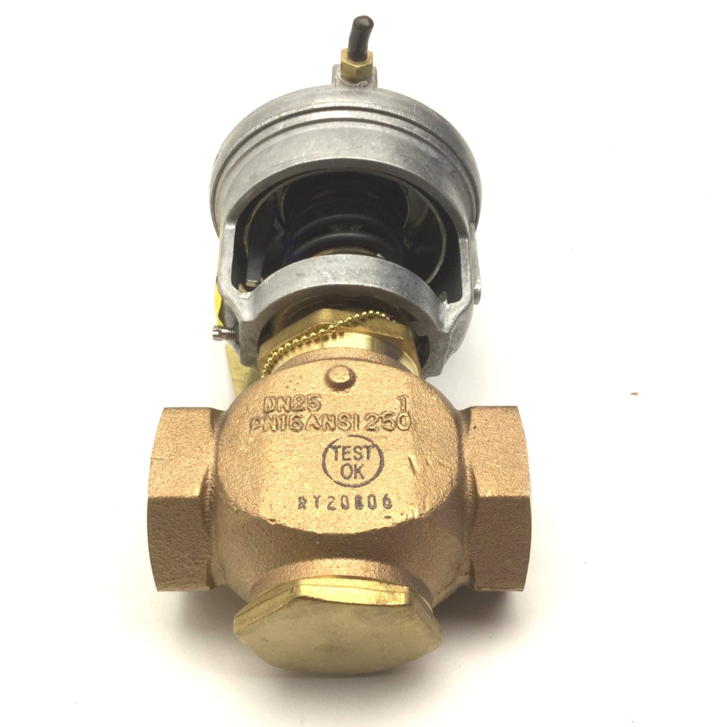 New – Open box Johnson Controls V-3000-8011 Pneumatic Valve Actuator w/Bronze PN16 ANSI 250