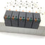 Used Bank of 5 SMC VQ4200-5 Solenoid Valve, 2-Position 5-Port, 24VDC, 0.15-1.0MPa