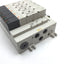 Used Bank of 5 SMC VQ4200-5 Solenoid Valve, 2-Position 5-Port, 24VDC, 0.15-1.0MPa