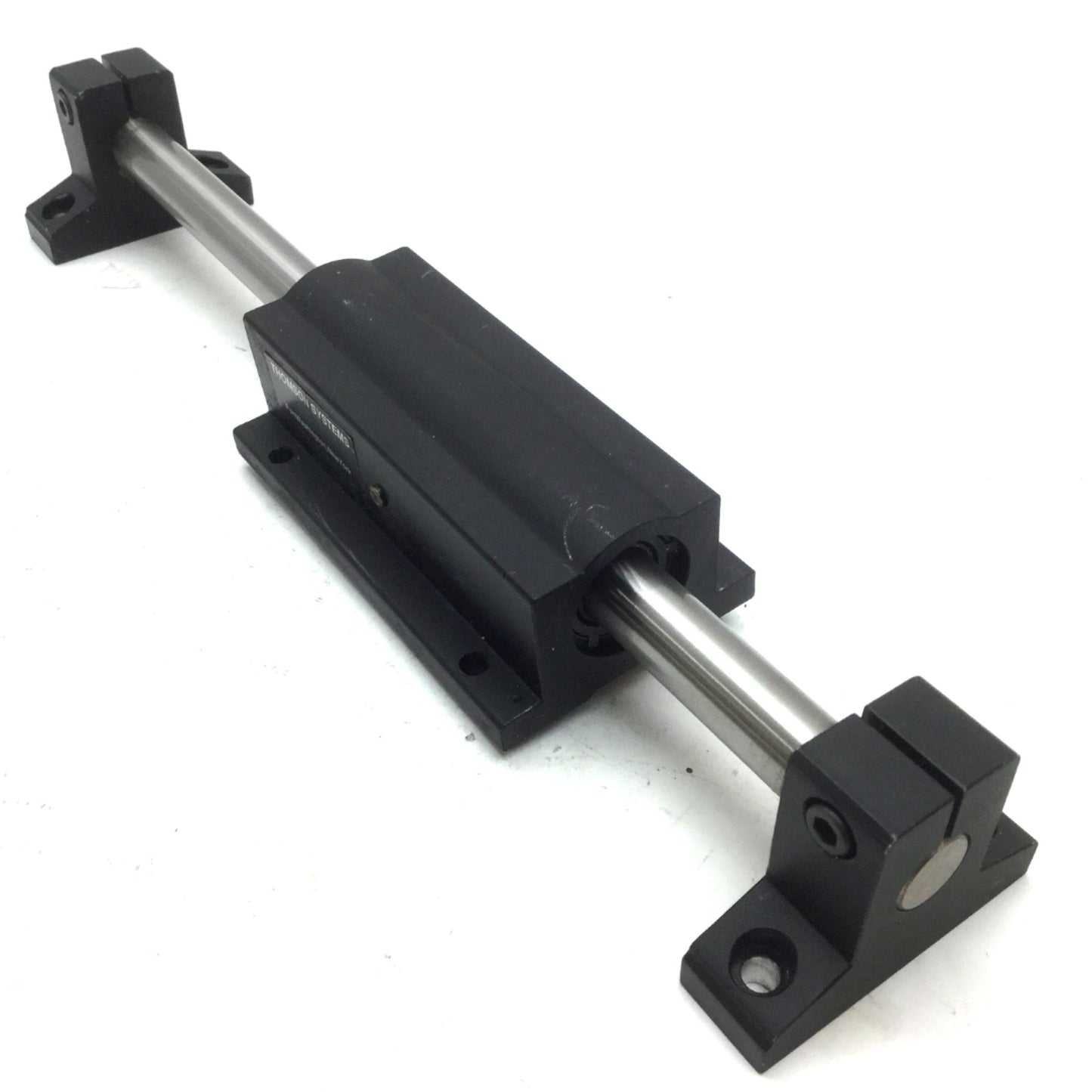 Used Thomson Pillow Block, 0.5" Bore, Length: 3.5", Width: 2", Rod: 10"