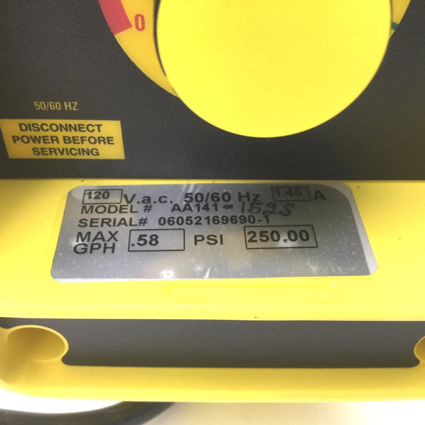 New – Open box LMI Milton Roy AA141-152S Electronic Metering Pump Max Output: 0.58GPH, 120VAC