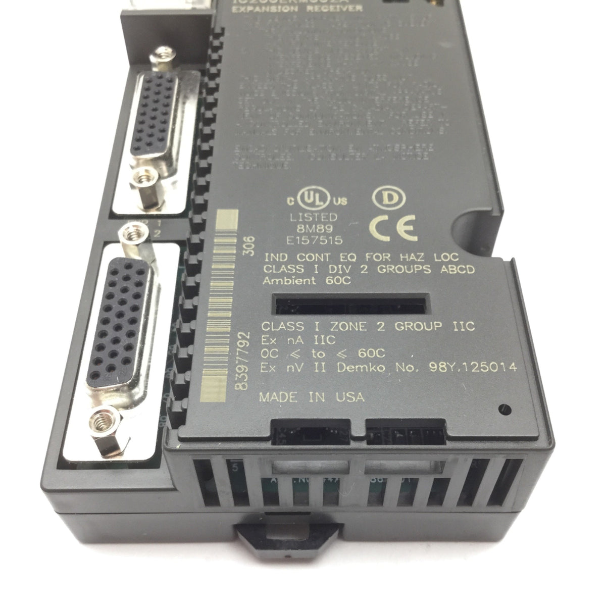 Plc Receiver Module GE Fanuc IC200ERM002A VersaMax PLC Expansion Receiver Module, 26-Pin F ...