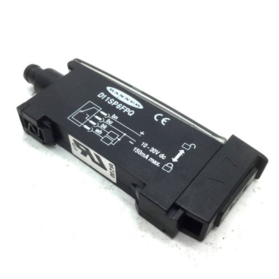 Used Banner D11SP6FPQ Fiber Optic Sensors, Voltage: 10-30VDC PNP Sourcing