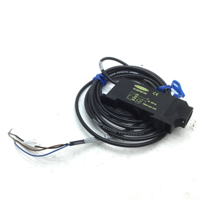 Used Banner D12SP6FVH Fiber Optic Sensors, Voltage: 10-30VDC PNP Sourcing