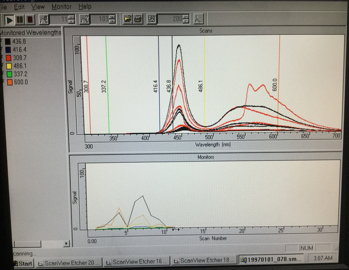 Used Verity EP200Msd Scanning Monochromator/Detector 185-920nm Wavelength, 0.2m (2)