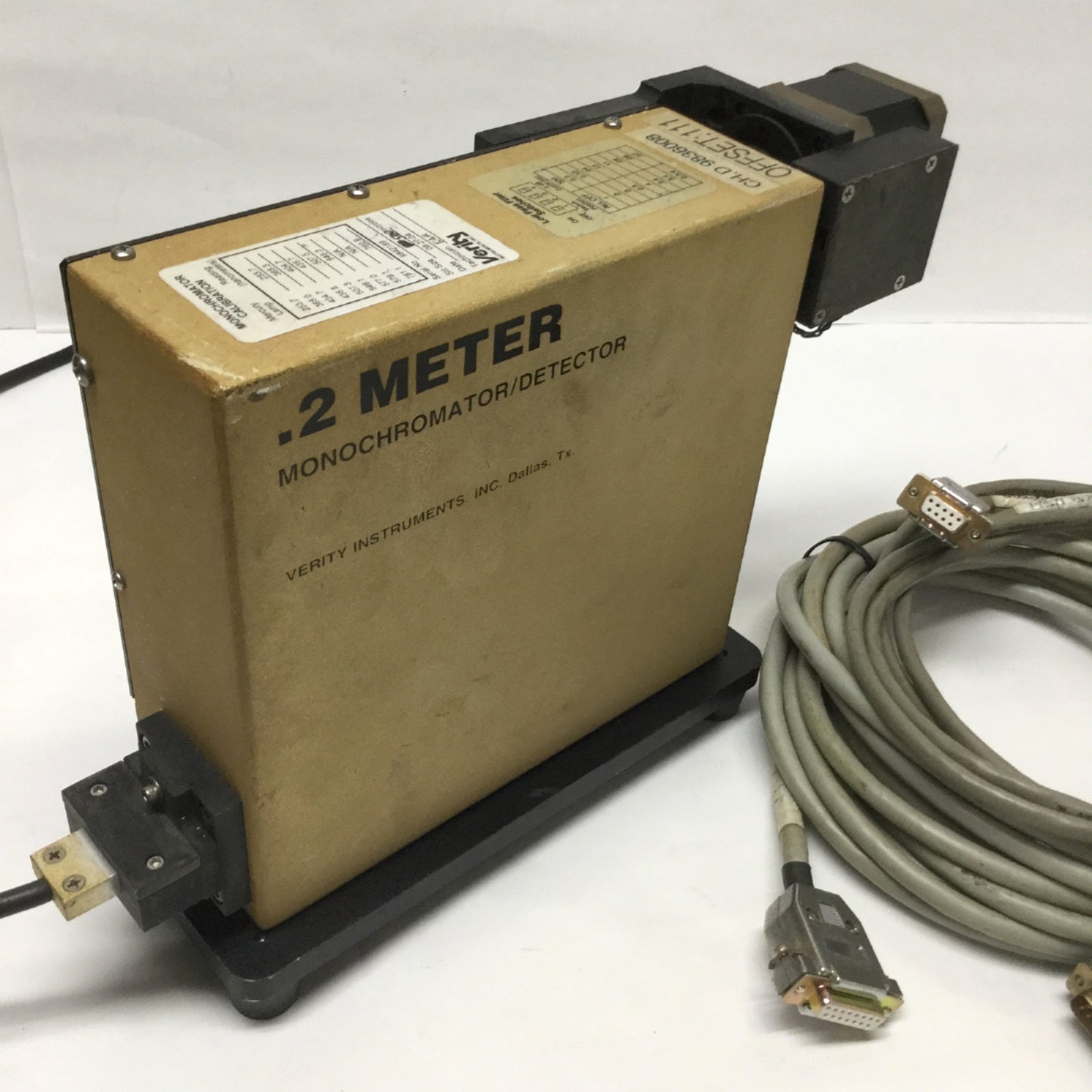 Used Verity EP200Msd Scanning Monochromator/Detector 185-920nm Wavelength, 0.2m (3)