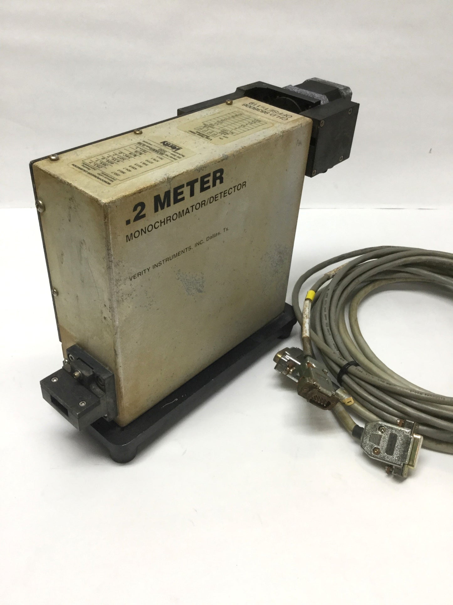 Used Verity EP200Msd Scanning Monochroma tor/Detector 185-920nm Wavelength, 0.2m (5)