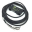 Used Banner D12EN6FP Fiber Optic Sensor Red LED 10-30VDC Output: NPN