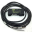 Used Banner D12EN6FP Fiber Optic Sensor Red LED 10-30VDC Output: NPN