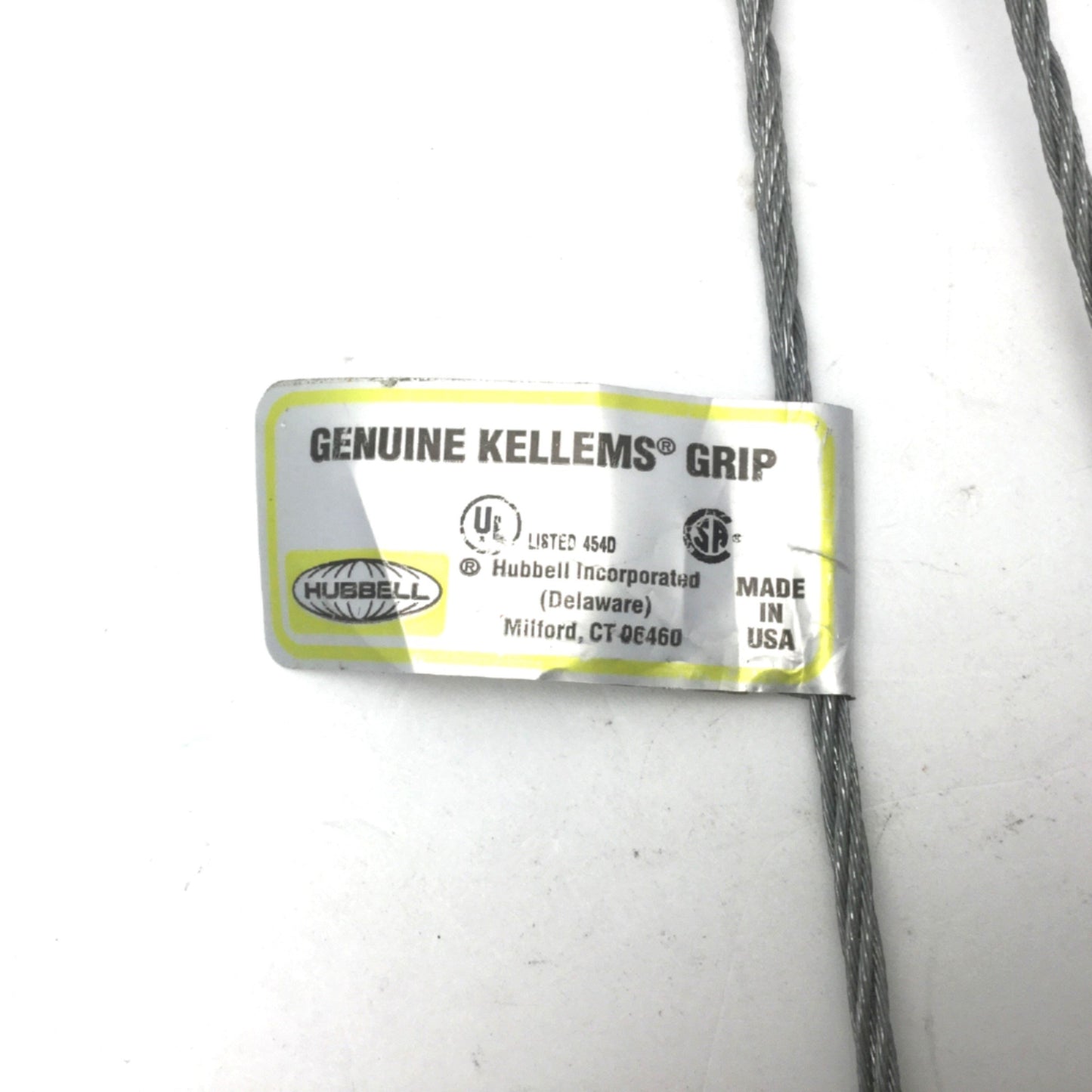 New – Open box Hubbell 073-04-1282 Kellems Bus Drop Grip Eye: 9", Mesh: 9.5" For: 1-1.25" Cable