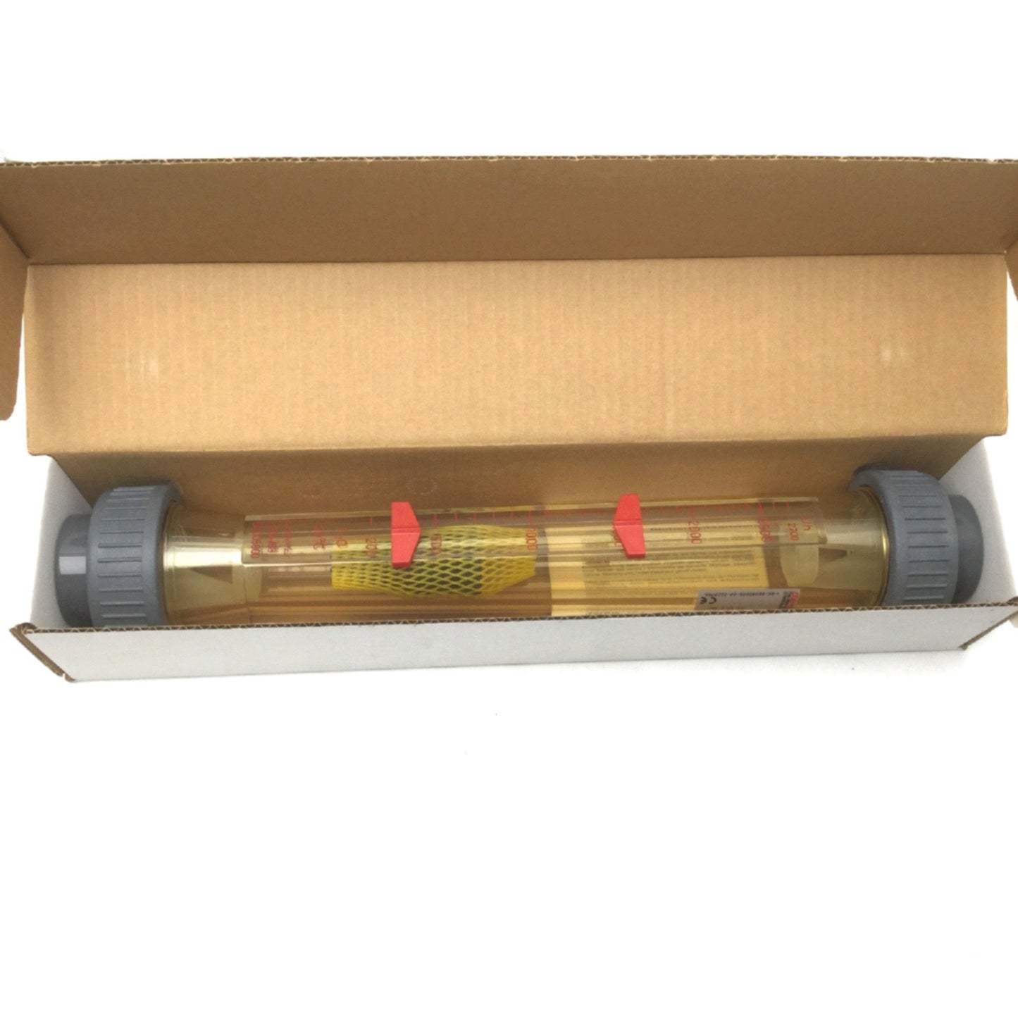 New – Open box GEMÜ 815 32D 72214 163 2500 Plastic Variable Area Flow Meter For Liquids & Gases