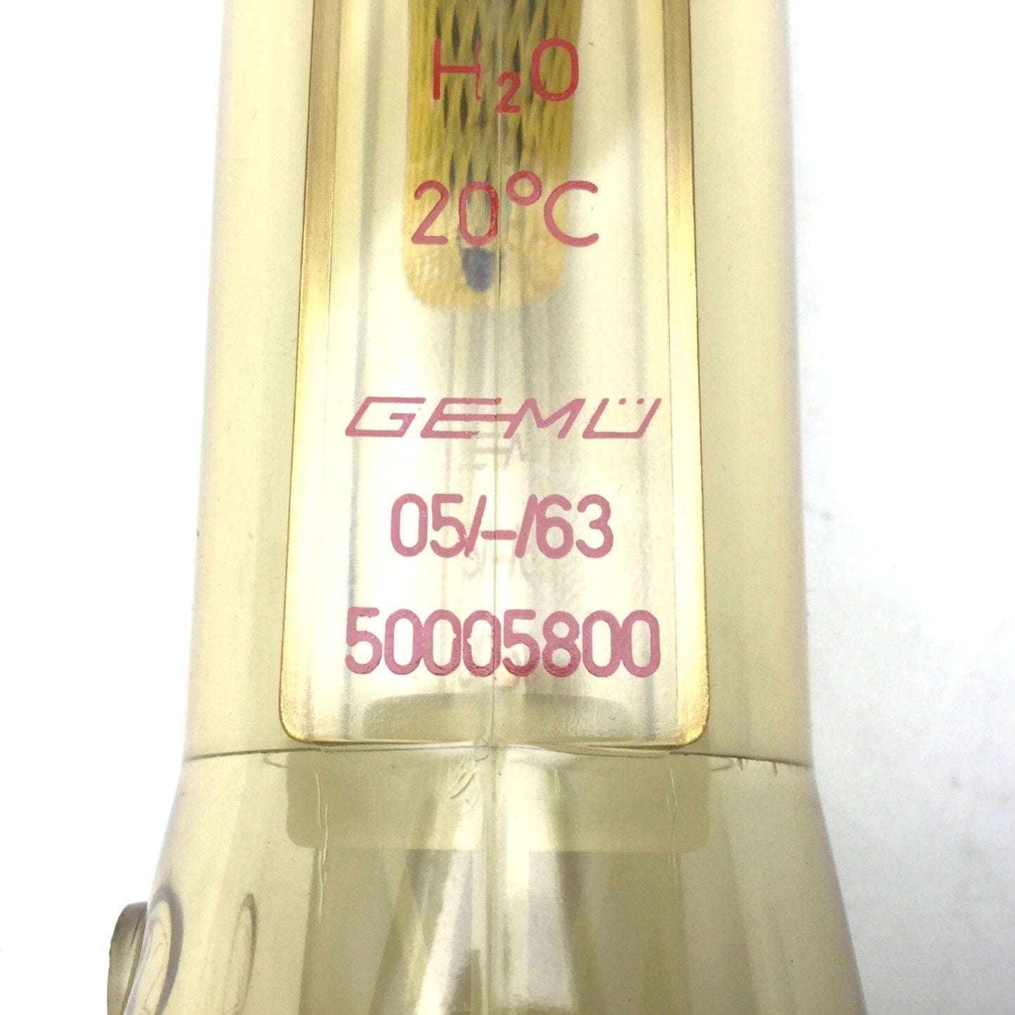 New – Open box GEMÜ 815 32D 72214 163 2500 Plastic Variable Area Flow Meter For Liquids & Gases