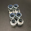 New Lot Of 8 Thomas & Betts 8323 1" Nylon Insulated Threadless Fittings 1" To 1"NPT