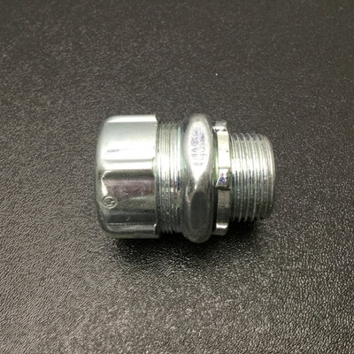 New Lot Of 8 Thomas & Betts 8323 1" Nylon Insulated Threadless Fittings 1" To 1"NPT