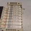 Used SMC Bank of 9 Valves (6) VQ1101RY-5, (2) VQ1401RY-5