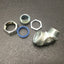 New Lot Of 9 Thomas & Betts 8131 3/4" Nylon Insulated Threadless 90° Short Elbows
