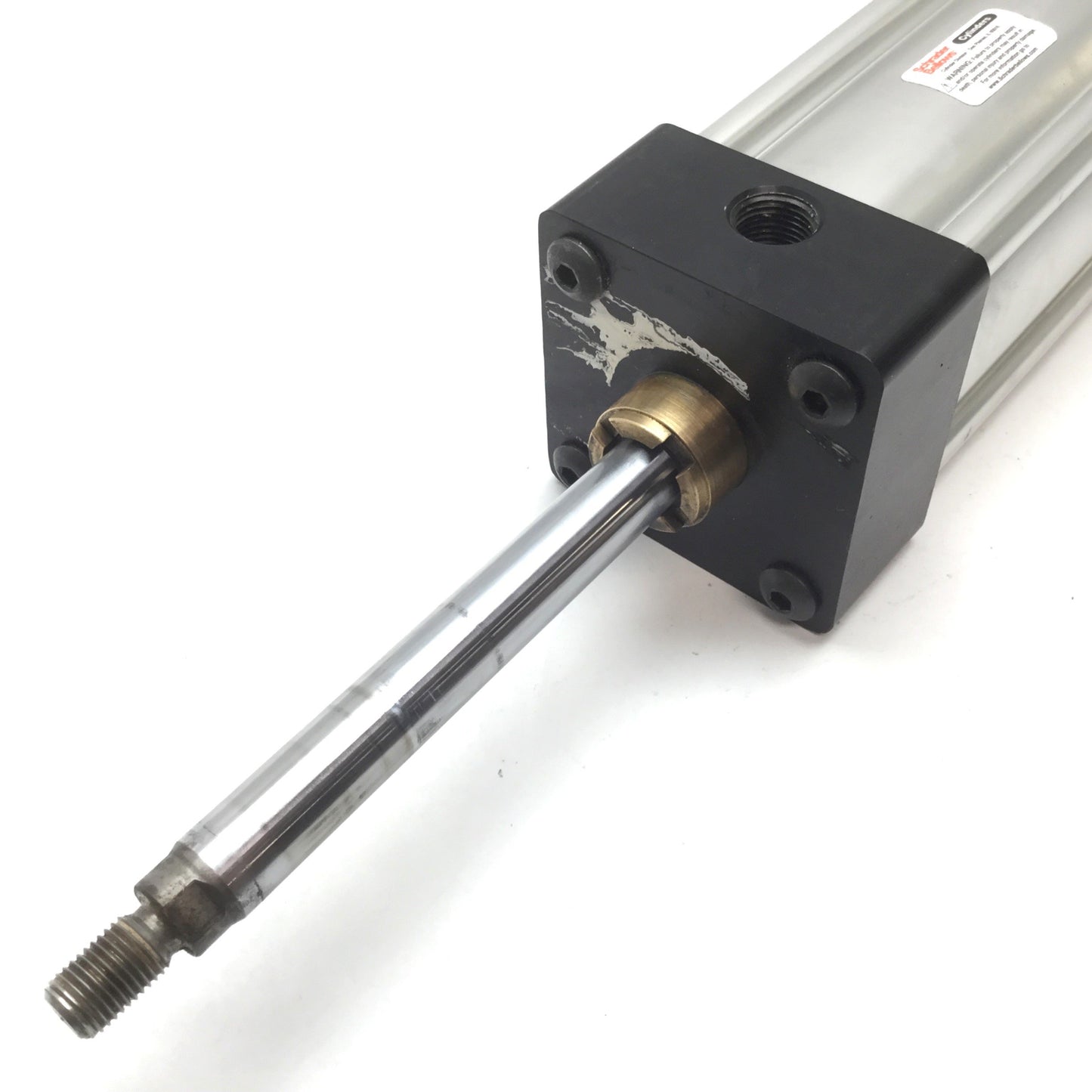 Used Schrader Bellows FW2C102321S 4.250 Econo-Ram II Pneumatic Cylinder, Bore: 2.5"