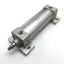 Used SMC NCDA1S200-0500 Pneumatic Cylinder, Bore: 2", Stroke: 5", Ports: 3/8" NPT