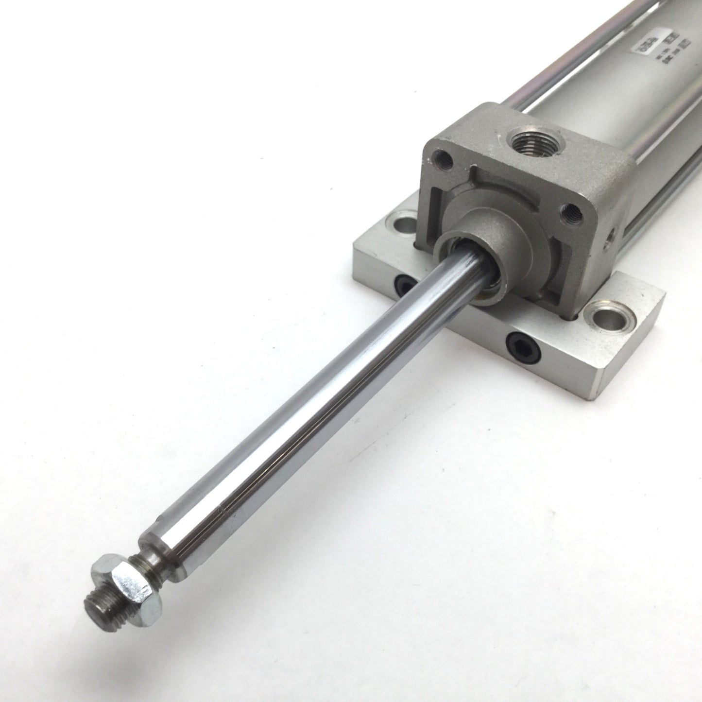 Used SMC NCDA1S200-0500 Pneumatic Cylinder, Bore: 2", Stroke: 5", Ports: 3/8" NPT