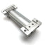 Used SMC NCDA1S200-0500 Pneumatic Cylinder, Bore: 2", Stroke: 5", Ports: 3/8" NPT
