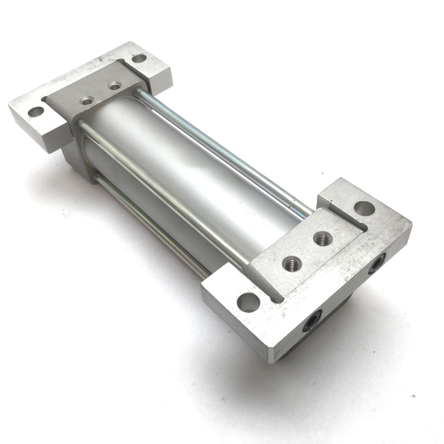 Used SMC NCDA1S200-0500 Pneumatic Cylinder, Bore: 2", Stroke: 5", Ports: 3/8" NPT