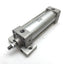 Used SMC NCDA1S200-0500 Pneumatic Cylinder, Bore: 2", Stroke: 5", Ports 3/8" NPT
