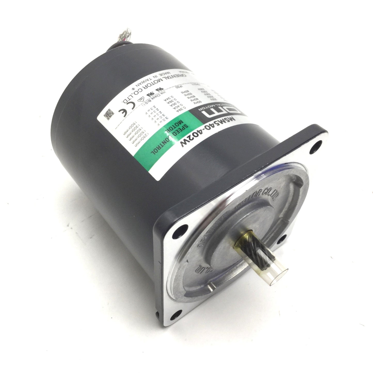 New Oriental Motor MSM540-402W Speed Control AC Motor 1PH Pinion Shaft 4.1lb-in