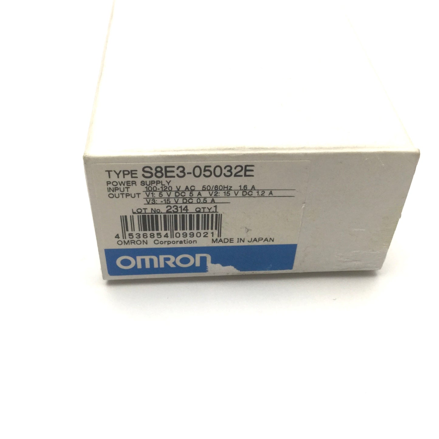 New Omron S8E3-05032E Multi Output Power Supply In: 100VAC, Out: 5V/15V/-15V, 50W