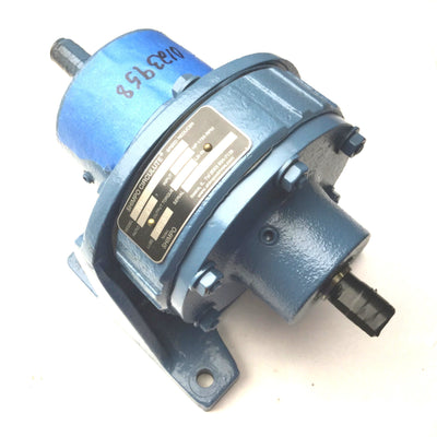 New Shimpo Circulute 201-47SHFTBHAMP Speed Reducer, 0.57HP @1750RPM, 47:1, 600LB-IN
