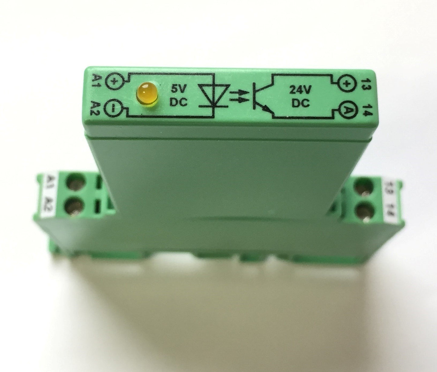 Used Lot of 2 Phoenix Contact 2944203 Solid State Relays SSR, SPST-NO, 1A 5-36VDC