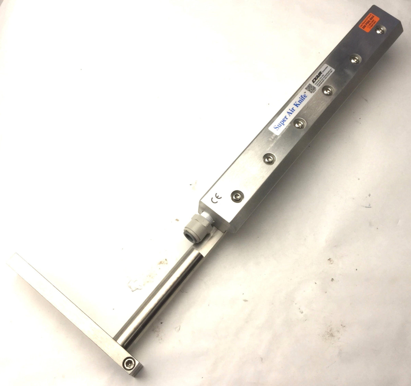 New – Open box Exair 1085411 Super Air Knife, Length: 12", 250 PSIG Max, Rev A, 40:1 Amp Ratio