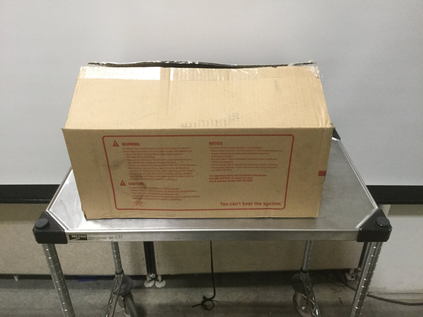 New – Open box Box of 5 Charlotte ABS-DWV Schedule 40 Long Sweep 1/4 Bend Hub x Hub 4" Pipe