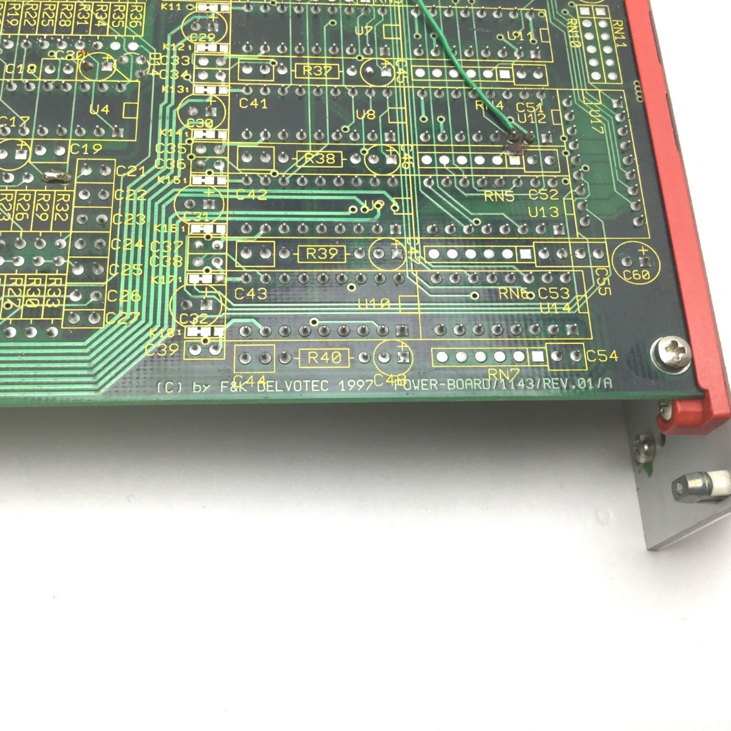 Used F&K Delvotec 1997 Power-Board/1143/REV.01/A Power Board Assembly