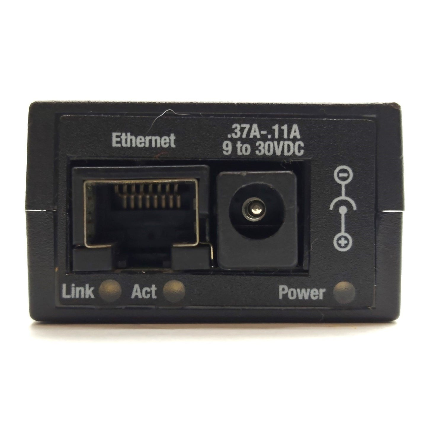 Used DVT CON-ETS Ethernet to Serial Converter, RS-232, 422, 485, RJ45 to DB9, 9-30VDC