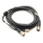 Used JAI 300-0282-15 Camera Cable, 12-Pin to 12-Pin & 6-Pin Hirose, 15', for CV-M1