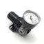 Used TPC UPR2000 Air Regulator, Set Pressure: 7-120psi, 1/8" NPT, With 0-15psi Gauge