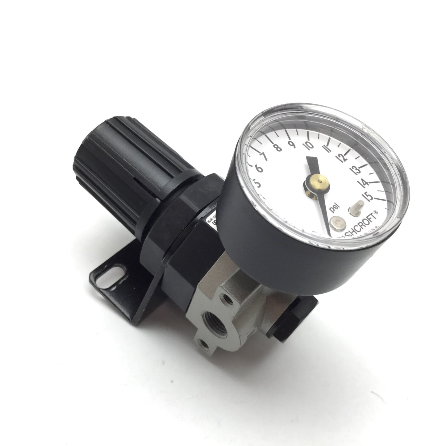 Used TPC UPR2000 Air Regulator, Set Pressure: 7-120psi, 1/8" NPT, With 0-15psi Gauge