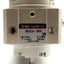 Used SMC MSUB3-180S Rotary Table, 180° Rotation, 100PSI Max, 5mm Shaft, M5 Ports
