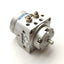 Used SMC MSUB3-180S Rotary Table, 180° Rotation, 100PSI Max, 5mm Shaft, M5 Ports