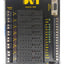 Used DVT CON-IBOB Isolation Breakout Board, 15-Pin D-Sub, 8x Relays, 24VDC, DIN Rail