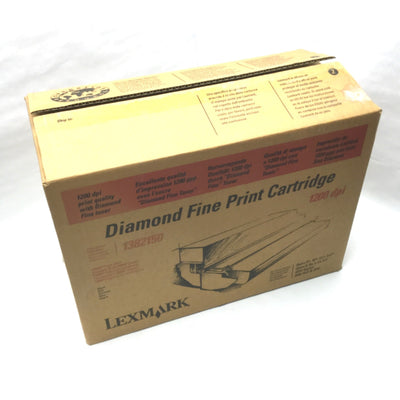 New Other Lexmark 1382150 Diamond Fine Black Print Cartridge 14,000 Page Yield, 1,200DPI