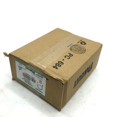 New Box of 10 New Panduit UTP6A1RD Patch Cords W/ MaTriX Tech 1' CAT 6A 10GB RED