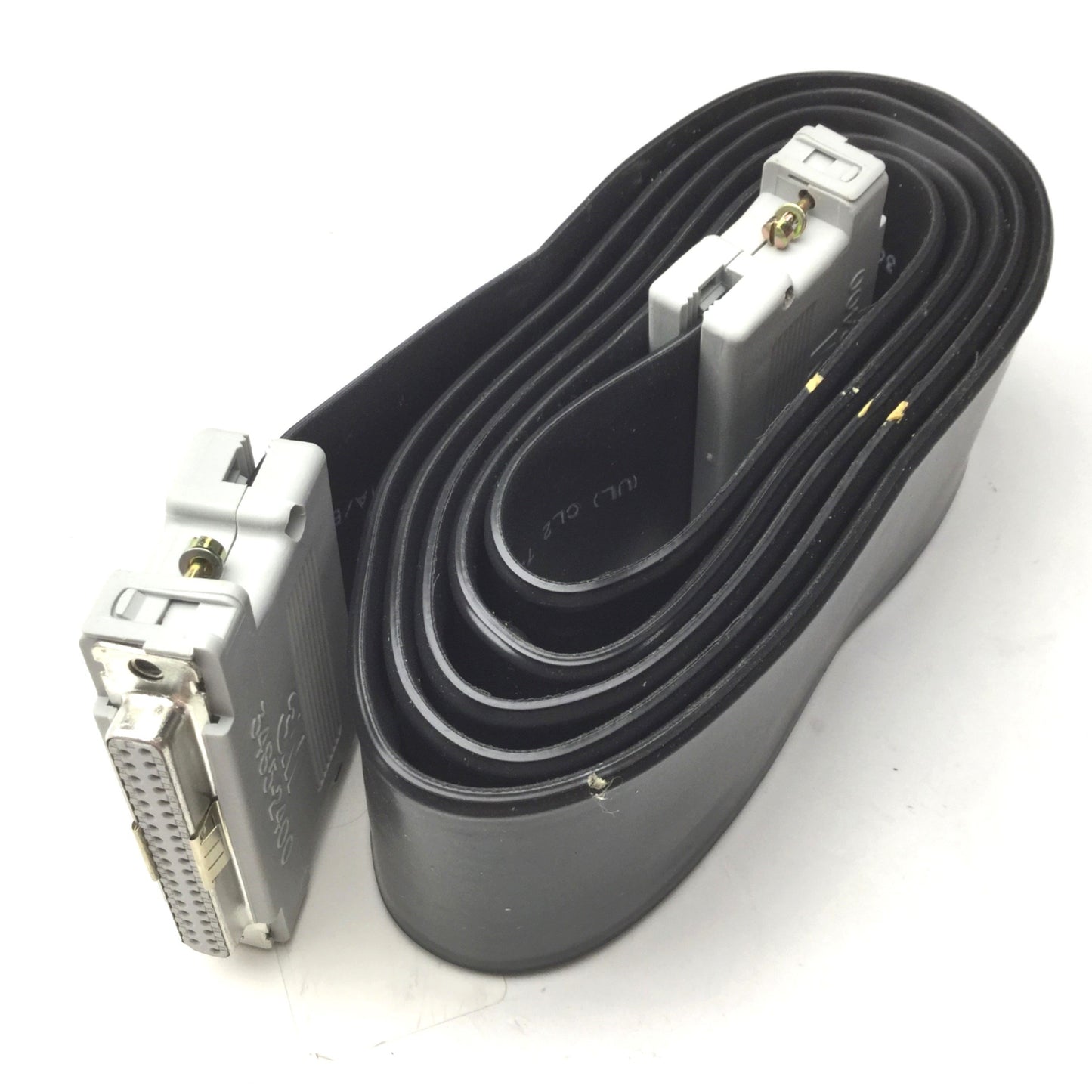 Used S1804 REV F Ribbon Cable, Length: 6', 37 Pin to 37 Pin